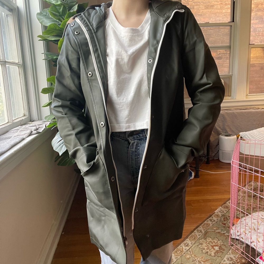 Levi’s Rubberized Rain Coat